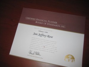 How to become a Certified Financial Planner