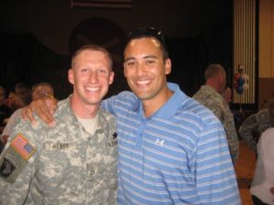 Hooah!  Welcome home SSG Chris Henry!