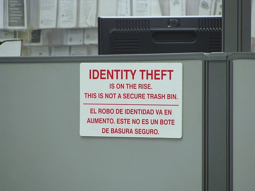 Post image for Protection From Identity Theft the Old Fashioned Way