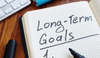 List of Long term goals in the note.
