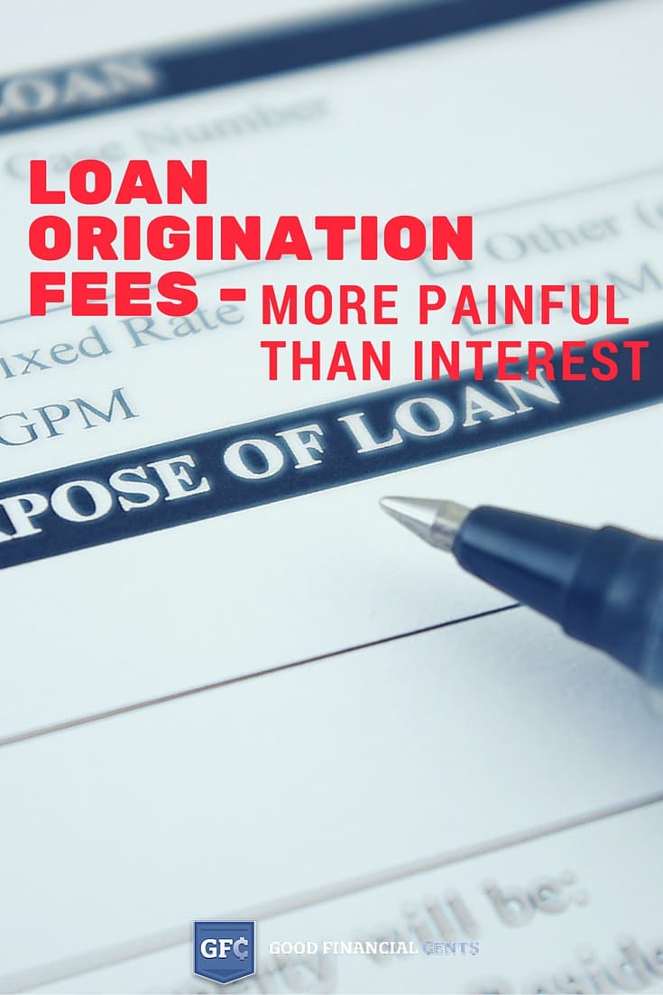 what are loan origination fees