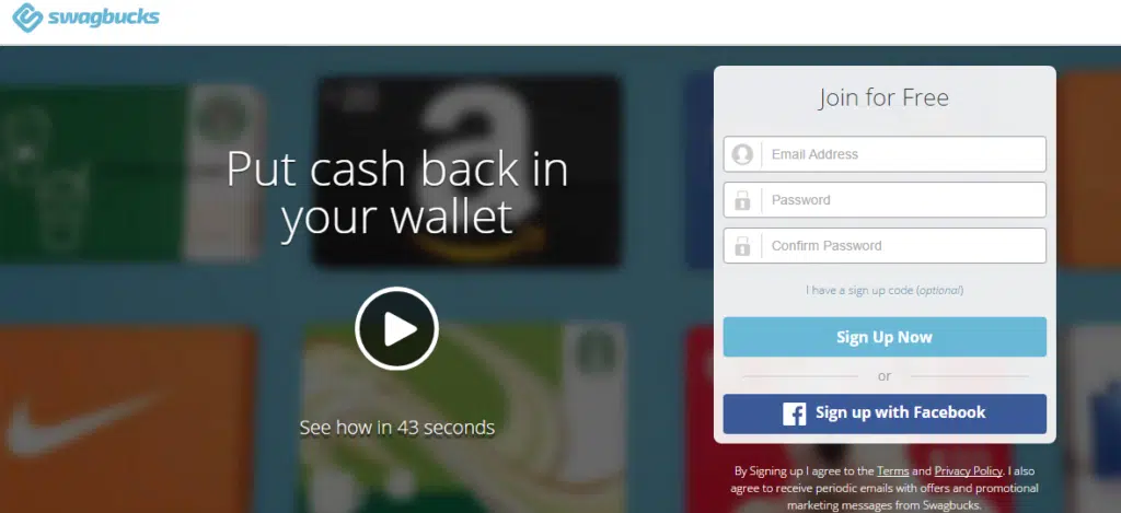 make money taking surveys with Swagbucks