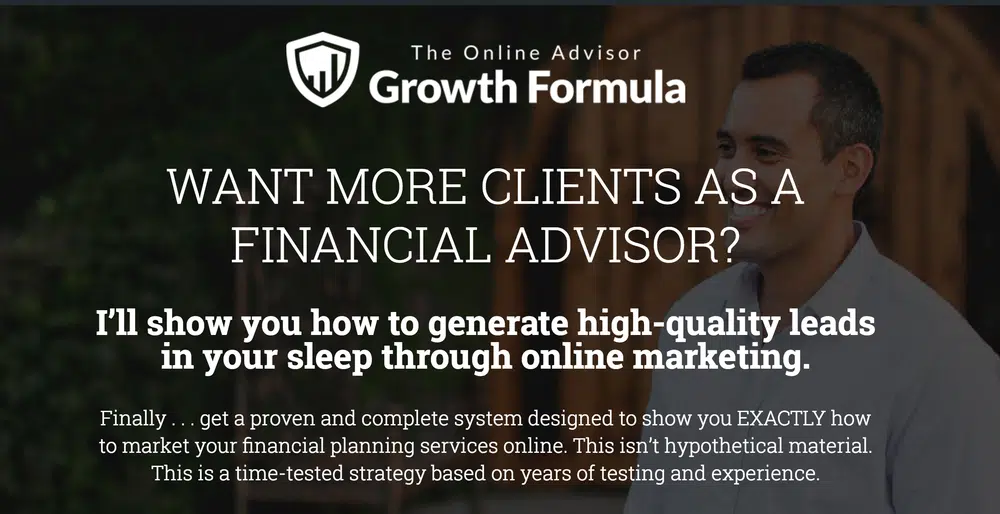 online advisor growth formula