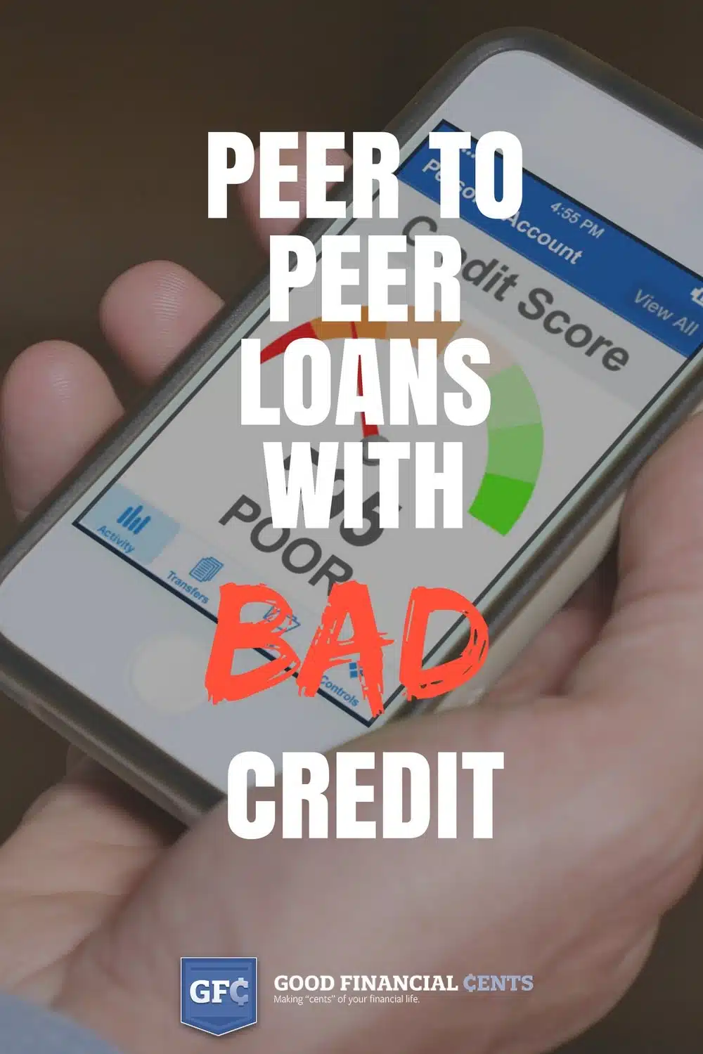 peer to peer loans for bad credit