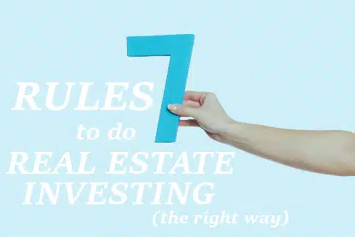 real estate investing the right way