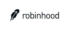 Robinhood logo in black and white