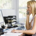 virtual assistant working from home