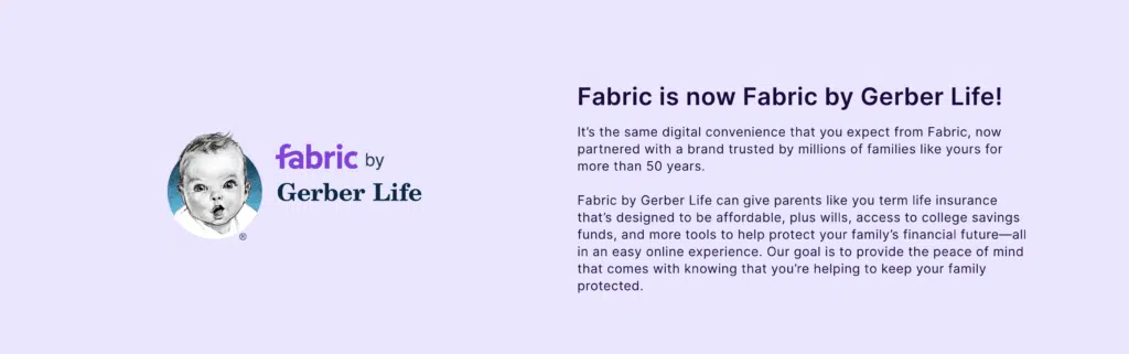 Fabric by Gerber Life Name Change Announcement