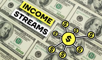 7 Income streams are shown using a text