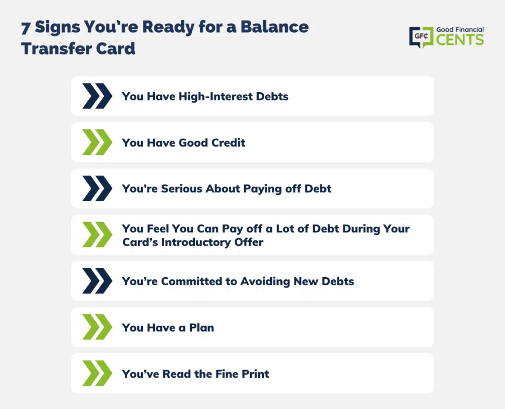 7 Signs You're Ready for a Balance Transfer Card