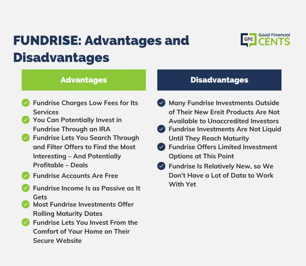 fundrise advantages and disadvantages