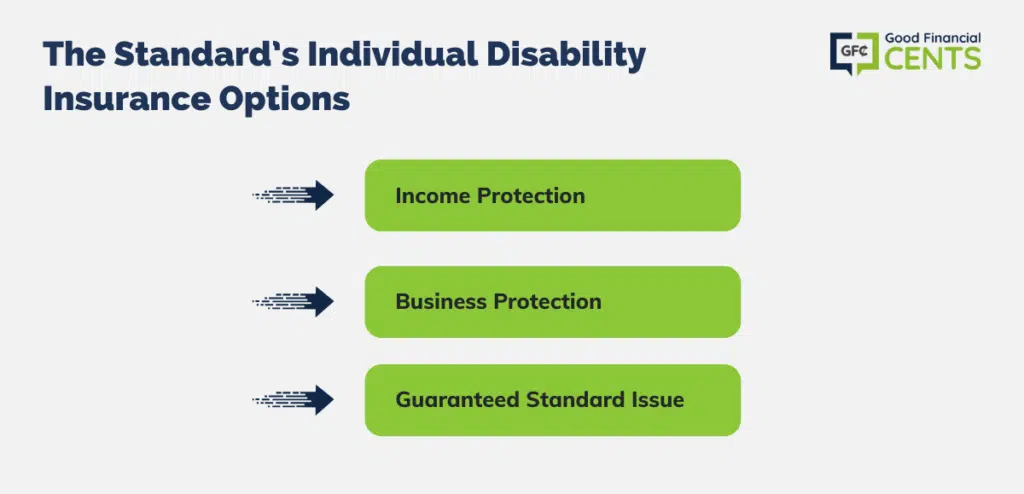 the standards individual disability insurance options