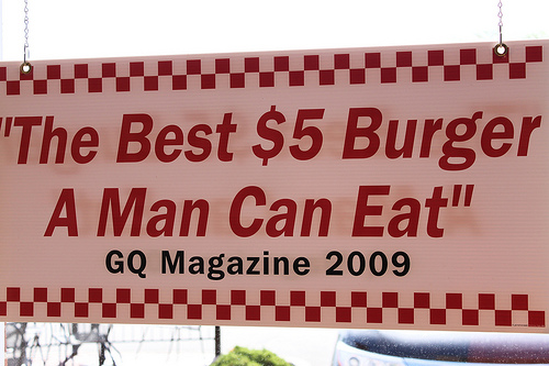 Five Guys Burgers Vs. In N Out